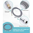 thumbnail image 3 of 159560 Replacement Hose Kit Compatible with Moen Pullout Style Kitchen Faucets, 68" Quick Connect Hose, 3 of 7
