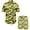 800, variant on Black Cat Pineapple Tropical Hawaiian Aloha Hawaiian Short Sleeve Button-Up Shirt