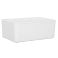 thumbnail image 3 of Dispensador de toallitas húmedas: Porta toallitas húmedas recargable con tapa - Organizador de pañuelos húmedos fácil de extraer para la sala de estar, el baño y la cocina., 3 of 7