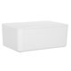 thumbnail image 3 of Dispensador de toallitas húmedas: Porta toallitas húmedas recargable con tapa - Organizador de pañuelos húmedos fácil de extraer para la sala de estar, el baño y la cocina., 3 of 7