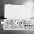 thumbnail image 2 of Versatile 200-Piece Spring Assortment Kit with Durable Spring Steel Construction for Industrial and DIY Projects, Includes Tension and Pressure Springs in Various Sizes, Compact Transparent PP, 2 of 6