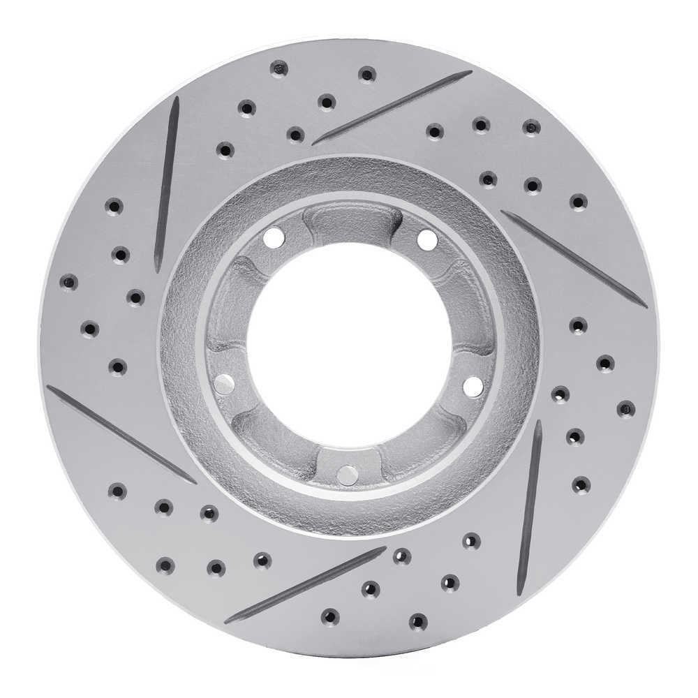 Dynamic Friction Company 830-76120R DFC Geoperformance Rotor - Drilled and Slotted