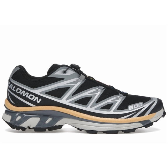 Salomon Men's XT-6 Black Footwear Silver Warm Apricot Hiking Shoes, from StockX