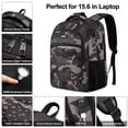 thumbnail image 3 of Mochila BIKROD Lightweight School con carga USB de 15.6 pulgadas, 3 of 7