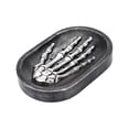 thumbnail image 2 of Gothic Skeleton Design Soap Dish Holder For Bathroom Halloween Shampoo Bar Storage Tray Resin Skeleton Hand Soap Storage Box For Kitchen Bathroom Toilet Laundry Supply Tray, 2 of 9