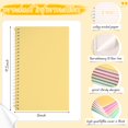 thumbnail image 2 of Cuaderno en espiral con 2 asignaturas a rayas universitarias, 100 hojas, 2 of 6