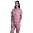 thumbnail image 3 of Moomaya Sleep Sets For Women With Shorts Pj Printed Short Sleeve Sleep Tops, 3 of 6
