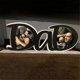 thumbnail image 5 of Father'S Day Photo Frames Dad Letter Shape Picture Frame Photo for Father Family Display on Tabletop Fathers Day Gift,B, 5 of 5