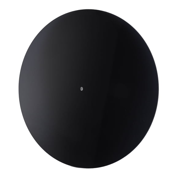 Platón de placa giratoria, reproductor de discos de acrílico platón antideslizante para platos antiestérícos y reduce la de ruido, platón slipmat para reproductor de