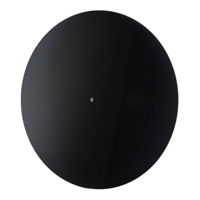 Platón de placa giratoria, reproductor de discos de acrílico platón antideslizante para platos antiestérícos y reduce la de ruido, platón slipmat para reproductor de