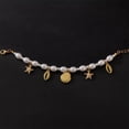 thumbnail image 6 of Gold Shell Starfish Charm Bracelet for Women Handmade Boho Seashell Scallop Pearl Strand Adjustable Chain Summer Beach Ocean Style Bracelets Fashion Statement Friendship Jewelry Vcation Accessories, 6 of 6