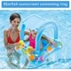 thumbnail image 5 of Starfish sitting circle sunshade swim ring sunscreen splashing, 5 of 5