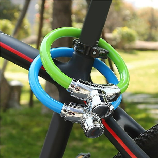 Bike Lock Mini Portable Ring lock ring locks bike ring lock Lock Anti Theft Security Cycling Locks Mountain Road Bicycle Accessories for Outdoor Walmart