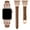 brown, variant on Leather Bands Compatible with Apple Watch Band 41mm 40mm 38mm 42mm 44mm 45mm 46mm 49mm Women, Slim Thin Dressy Strap with Precision knot Metal Buckle for iWatch Series 10 9 Ultra SE 8 7 6 5 4 3 2 1