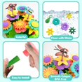 thumbnail image 2 of Toys for Toddler Girl Age 2 3 4 5, Building Blocks Stacking Toys for 2 3 4 Year Old Girls, 118PCS, 2 of 5