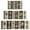 Black Geometric Triangle-1, variant on Black Geometric Triangle Diamond Pattern Kitchen Rugs Sets Of 3,Kitchen Runner Rugs Non Skid Washable,Decorative Kitchen Floor Mats for Kitchen,Sink,Laundry,17"x30" 17"x47" 17"x59"