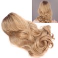 thumbnail image 4 of Synthetic Hair, Middle Part Long Blonde Women  No Bangs  For Different Head Sizes, 4 of 8