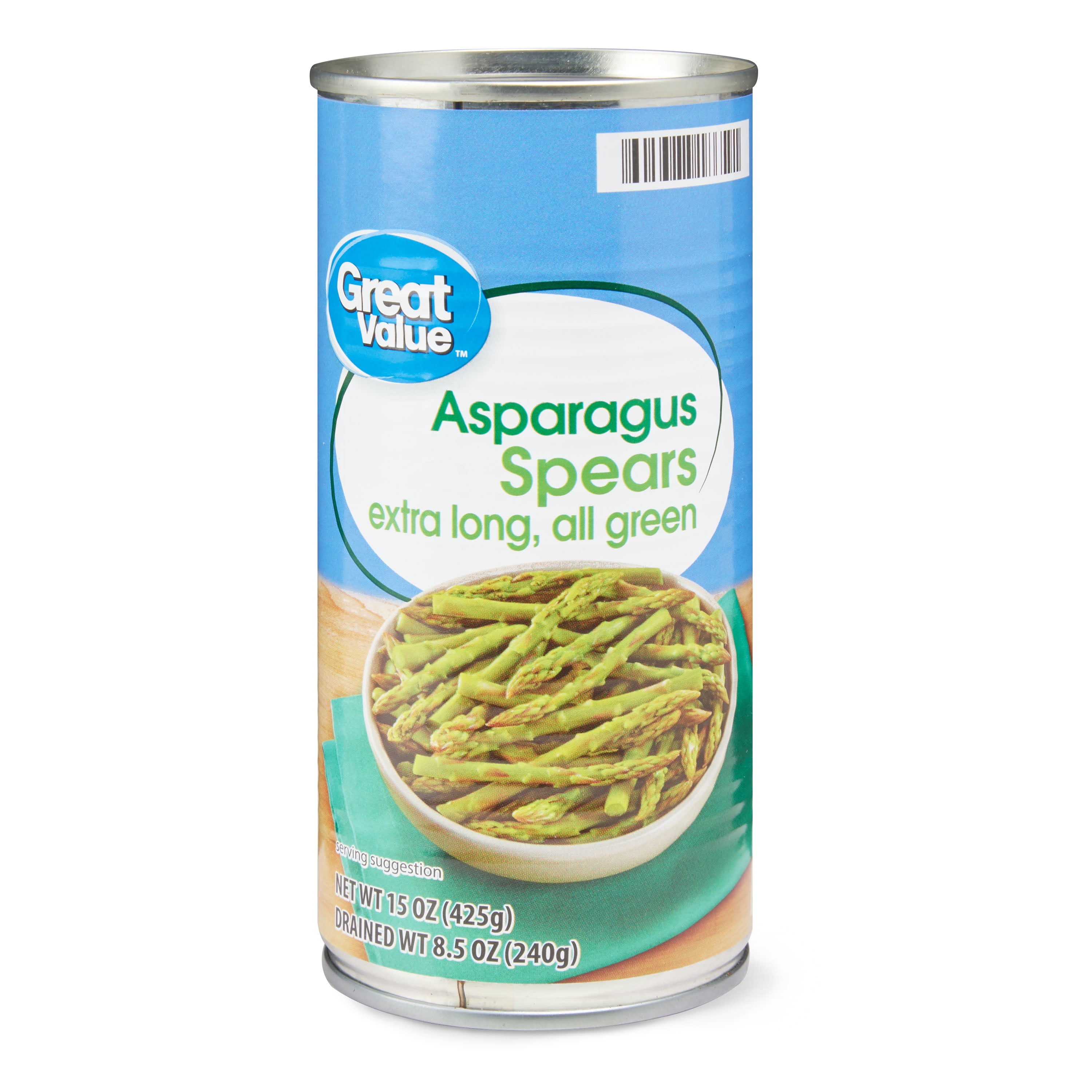 Great Value Asparagus Spears, 15 Oz