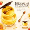 thumbnail image 2 of MODANU 3 Pcs Bee Lip Balm Honey Pot Honey Lip Balm Sleeping Lip Mask Silky Hydrating Bee Lip Balm Lip Mask Overnight Lip Care Products (Honey+Strawberry+Watermelon), 2 of 7