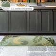 thumbnail image 4 of Sage Green Kitchen Mats Set Mats for Floor, Modern Runner Area Rug Floor Mat, 17x30 and 17x47 Inches, Farmhouse Boho Green Kitchen Decor and Accessories, Boho Leaves Moon, 4 of 6