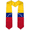 Venezuela, variant on Graduation Stole Class of 2026 Country Flag Graduation Sash Unisex Adult 62" Long