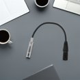 thumbnail image 1 of Houderco 2Ud Cable De Extensión Para Micrófono Xlr Negro Con Transmisión De Y Conexión, 1 of 8