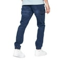 thumbnail image 2 of Crosshatch Mens Malimore Cuffed Ankle Cargo Jeans, 2 of 4