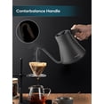 thumbnail image 4 of INTASTING Gooseneck Electric Kettle with Precise &plusmn;1℉ Temperature Control, Wood-Accented Handle, Stainless Steel Interior, Quick Heating, 4 of 7