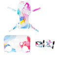 thumbnail image 3 of destyer Decal Set Waterproof Sticker Kit Perfect Fit Decorative Sticker Set Stain-Proof Colorful Decal Kit Scratch-Proof Doodle Sticker Set for DJI MAVIC Mini 2, 3 of 9