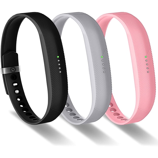 Greeninsync Compatible pour Bracelet Fitbit flex 2, Bracelet de Remplacement en Silicone pour Montre Intelligente Fitbit flex 2 Sports
