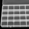 thumbnail image 3 of TABLETREANDS Craft Organizer Box 2Pcs Rectangular Plastic Storage for Beads and Parts 7.9X5.3X1.6in, 3 of 8