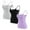 B-Purple, variant on NSLGXD 2 Pack Built in Bra Tank Tops for Women Cotton Padded sports bra Womens thin Spaghetti Strap camisoles 2025