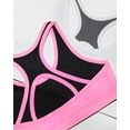 thumbnail image 4 of Fruit of the Loom Girls Stay Dry Racerback Sports Bra 2 Pack, 4 of 4