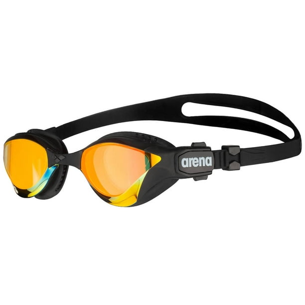 Arena Cobra Tri Swipe Mirror - anteojos de natación para triatlón, Yellow/Copper/Black multicolor