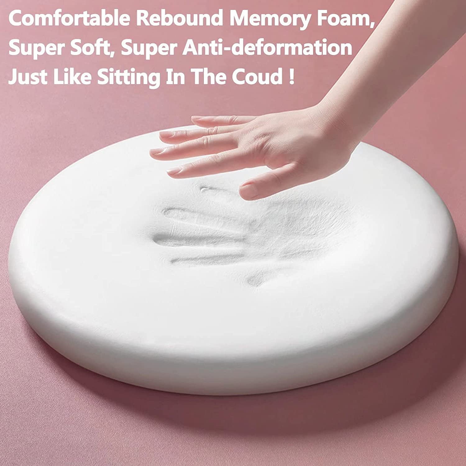 ORUYROP Round Chair Cushions 20 inch, Stool Cushions Round 20 Inch