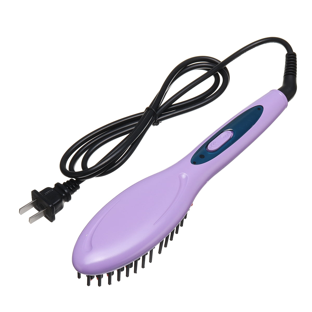 Hair Brush Straightening Anion Electric Heating Ceramic Comb New