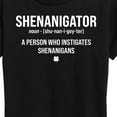 thumbnail image 3 of Instant Message - Shenanigator Definition - Women's Short Sleeve Graphic T-Shirt, 3 of 6