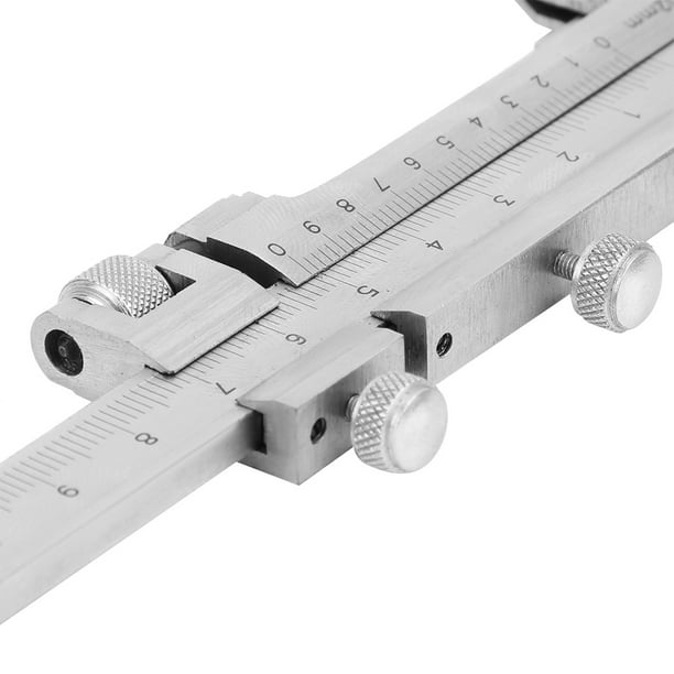 Calibrador Vernier De Acero Inoxidable 0-50 Mm - Herramienta De Precisión Para Joyería, Mecánica Y DIY