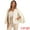 White, variant on Women's Cape Sleeve Business Work Open Front Casual Jacket Coat M White