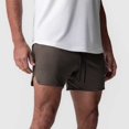 thumbnail image 1 of pstuiky Pantalones cortos para hombre, Pantalones cortos deportivos informales para hombre, de secado rápido, de malla, con cremallera, bolsillo y cordón. Pantalones cortos de entrenamiento, 1 of 7