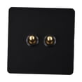 thumbnail image 4 of Modern Design 86mm Wall Toggle Light Switch with Stainless Steel Finish, 4 of 8