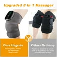 thumbnail image 4 of Heated Knee Massager,Shoulder Brace Wrap,Knee Heating Pad with Vibration, 3 Adjustable Eletric Knee Brace Wrap for Stress Relief 1 Pcs, 4 of 13