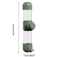 thumbnail image 3 of No Automatic Water Bottle for Birds Small Animals, Hanging Cage Water Dispenser Feeder for Hamsters Guinea Pigs Rabbits, Top Fill Pet Watering Supplies with Leak Proof Design, 3 of 5