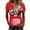 Deep Red, variant on Women's Soccer Jersey,Flag Soccer Ball 2026 Tee, USA Soccer Fan Shirt for Men and Women, Patriotic Soccer Supporter Gift,Multicolor(S)
