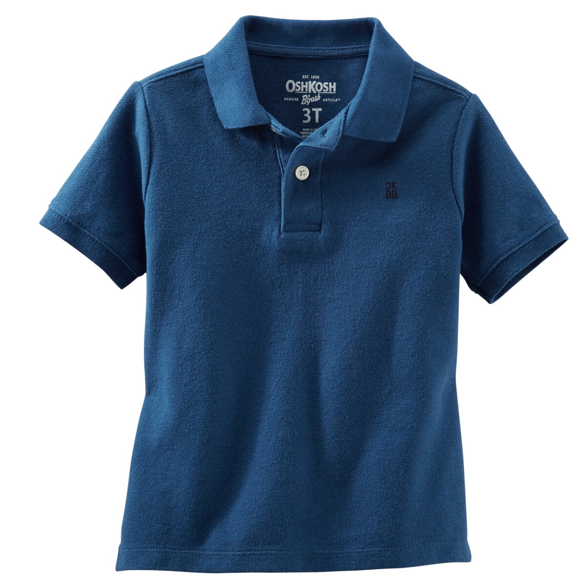 OshKosh Boys Long Sleeve Uniform Polo Polo Shirt