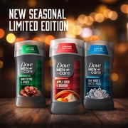 Dove Men+Care Limited Edition Aluminum Free Deodorant Stick for Men Apple Cider & Bourbon, 3.0 oz