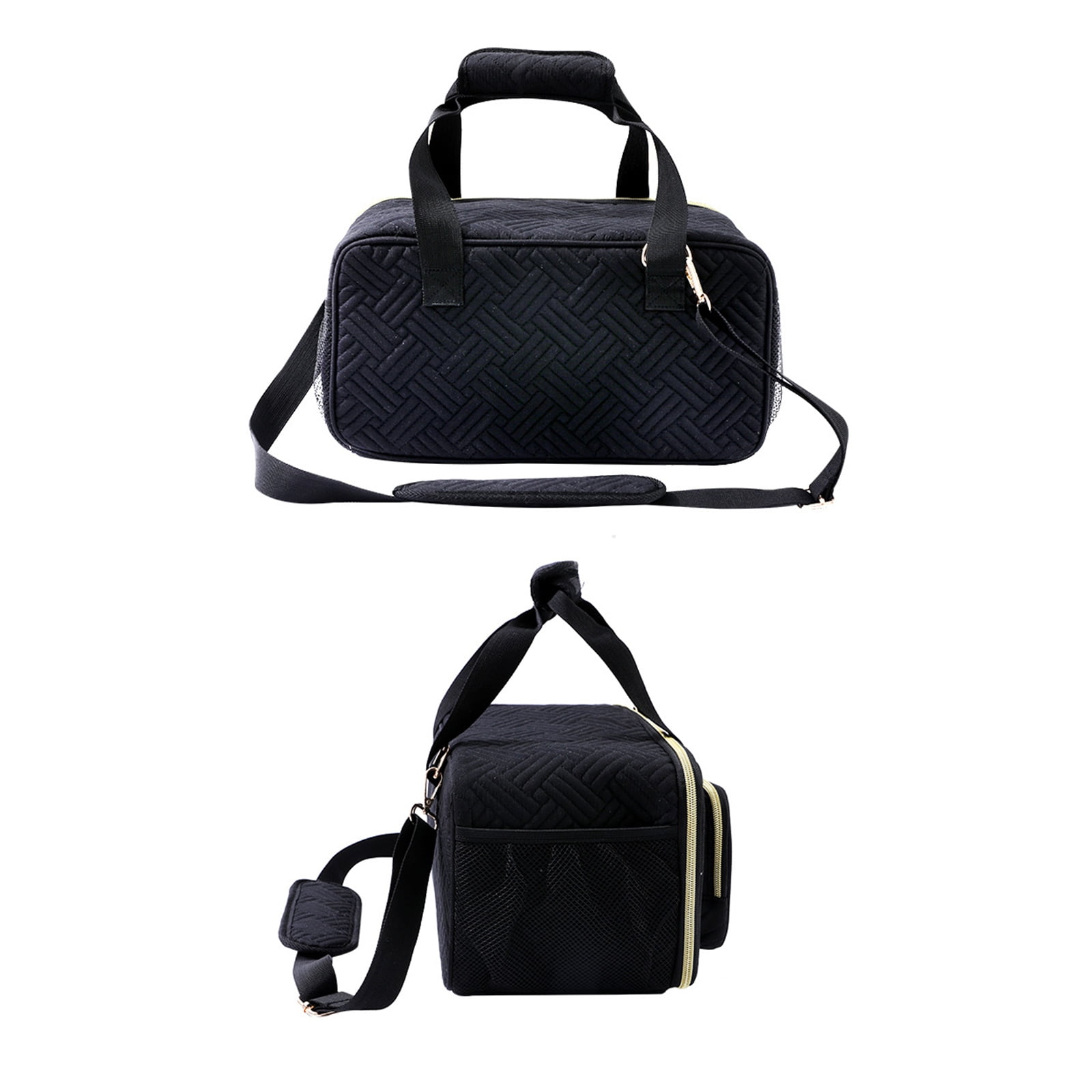 Multifunction Art Marker Carrying Case with Shoulder Strap Large Capacity Art Supply Organiser For Brush Markers Pencils