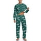 thumbnail image 5 of Pijamas de tiburón marino con estampado animal para hombre, conjuntos de pijamas encantadores de manga larga, dos piezas, ropa de dormir con patrón de otoño para el tiempo libre, regalo, 5 of 5