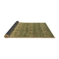 thumbnail image 2 of Ahgly Company Indoor Square Abstract Brown Modern Area Rugs, 3' Square, 2 of 4
