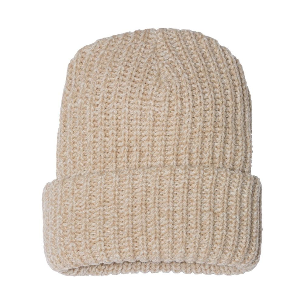 oatmeal beanie hat